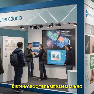 display booth pameran malang